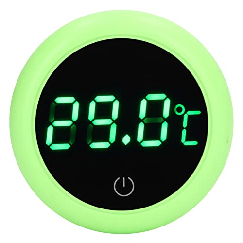 OPPWONG Aquarium-Thermometer, LED-Touchscreen, Digitale Thermometer, Aquarium-Thermometer, Aquarium-Temperaturanzeige, Kleines Aquarium-Zubehör für Terrarien, Fische, Betta, Axolotl von OPPWONG