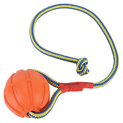 OPPWONG Doggie Disc Ball für Kleine Hunde, Übungs- und Belohnungsgerät, Ball Am Seil, Hundespielzeug, Tether Tug, Outdoor-Hundespielzeug, Seil und Ball, Hundespielzeug für Hundetraining, von OPPWONG