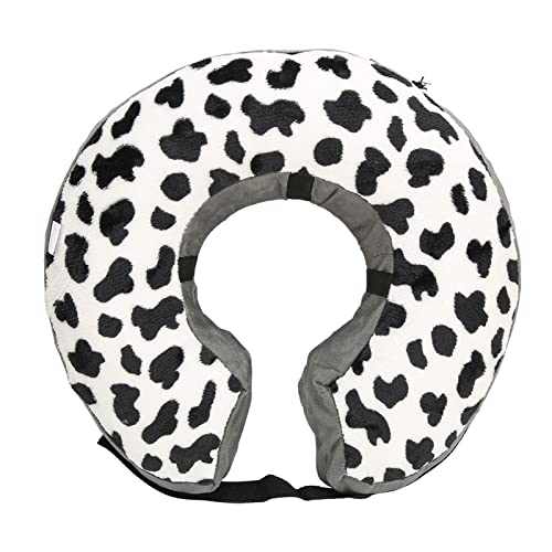 OPPWONG Hundekegel, Verstellbares, Weiches, Schützendes, Aufblasbares Halsband, Katzen-Erholungshalsband, Hundekegelhalsband, Aufblasbares Hundehalsband, (Cows Point Haken- und von OPPWONG