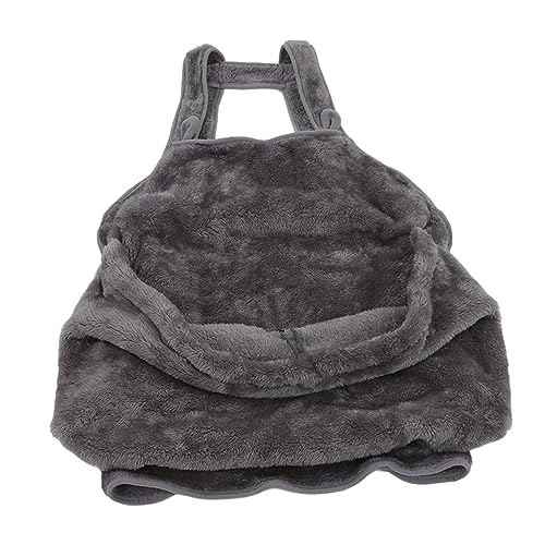 OPPWONG Katzentragetasche, Katzenschlafsack mit Schürze, Katzentasche, Hunde-Wickeltasche, Kätzchen-Tragetasche mit Dehnbarem Seil für Kitty, Kätzchen, Fleece-Welpen, Kleine Haustiere, von OPPWONG