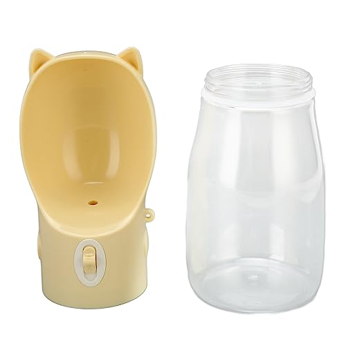 OPPWONG Wasserflasche für Hunde, Lebensmittelecht, Wasserspender für Katzen, Welpen-Wasserspender, Reise-Hundenäpfe, Auslaufsichere Wasserflasche für Spaziergänge, Outdoor, Reisen, von OPPWONG