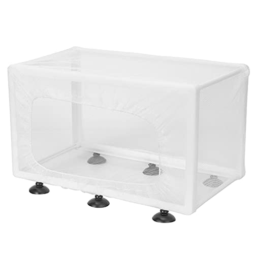 Zuchtbox für Aquarien, Fischbrutkasten, Netzbox, Fischbrutbox für Aquarien, Zuchtbox für Aquarien, Fischzuchtbox, Fischbrutnetz, Bratenbrüterei, Inkubator für Aquarien (Groß) von OPPWONG