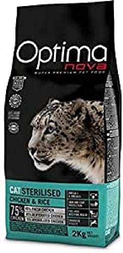 Optima nova Cat Adult Sterilised Chicken & Reis, 400 g von OPTIMANOVA