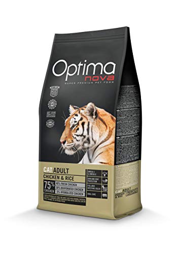 Optimanova"Adult" Hühnchen & Reise 2 kg/Katze von OPTIMANOVA