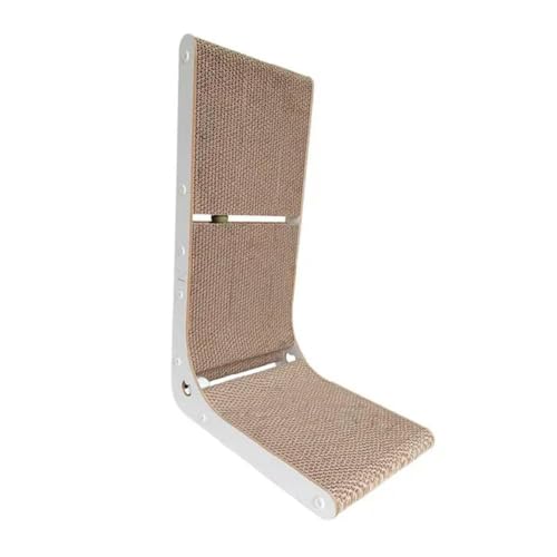 Katzenkratzer L, Katzenlounge, robust, recycelbar, mit Spielzeug, Kugelbahn, Bett, Karton, 60 x 39 cm von OPica