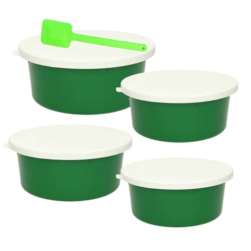 OR S-LINE Futterschalen Set 2L & 5L, Set Müslischale für Pferd, Set Futterschüssel + Mashlöffel dazu. Schüssel optional mit Deckel (2X (5Kg. + 2.Liter) Futterschale mit Deckel + Mashlöffel) von OR S-LINE