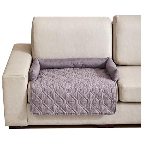 OREZAUQS Sofa wasserdicht antirutsch Hundekissen für große Hunde Hundedecke Sofa Hundekissen Sofaschutz Hund Hundedecke (75 * 120 cm,grau) von OREZAUQS