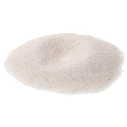 ORFOFE Blumentopfsteine Aquariumsteine Dekorativer Kies Weißer Sand 500 G X 2 Beutel für Aquarien von ORFOFE