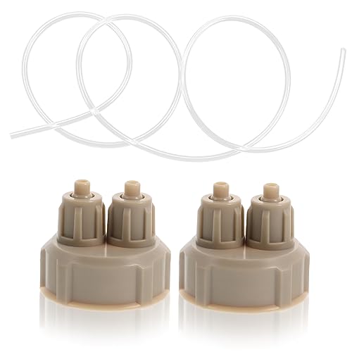 ORFOFE 1 Satz Quick-Twist-Kappe Luftverteiler Co2-generator Selber Bauen Tragbarer Diffusor Luftstein Für Aquarien Co2 Kappen Selber Machen Co2-diffusor Für Aquarium Luftsteine Abs Beige von ORFOFE