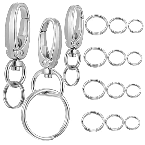 ORFOFE Tag-Halsband-Clips Passende Ringe Einfach zu wechselnde Haustier-Tag-Clips für und Geschirre von ORFOFE