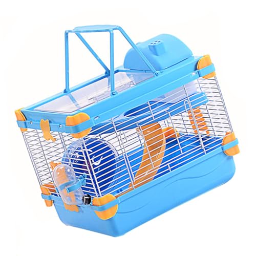 ORFOFE 1 Set Schloss Hamsterkäfig Haustier Hamsterkäfig Villa Käfig Für Hamster Kleiner Haustierkäfig Haustier Chinchilla Käfig Haustier Hamsterhaus Haustier Hamster Villa von ORFOFE