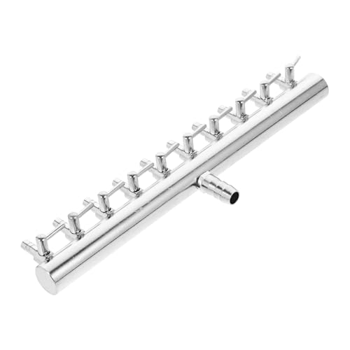 Control Aquarium Air 10 Port Luftpumpe Splitter Edelstahl Hebel Verteiler von ORFOFE