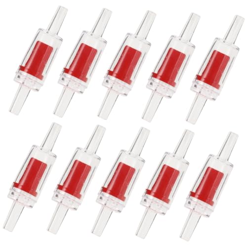 ORFOFE 10 Stücke Rot 4 5mm Aquarium Überprüfen Wasserdicht Rückschlag Ventile Für Aquarium Zubehör von ORFOFE