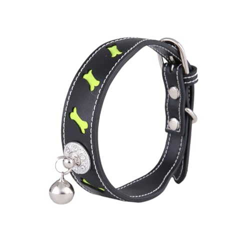 ORFOFE 1Stk Haustierhalsband mit Glocke Hundehalsband klein Kleines Haustierhalsband Welpen cutermesserser Verstellbarer Schultergurt Haustier-Halskette Halsband für Haustier von ORFOFE