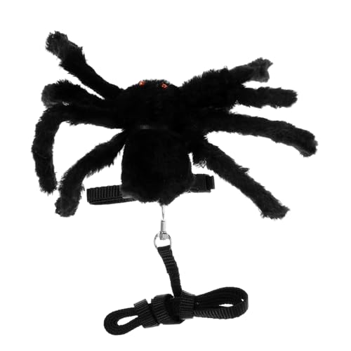 ORFOFE Halloween Spinne Weste Pull Seil Pet Supplies für Hund Katze Quick Release von ORFOFE