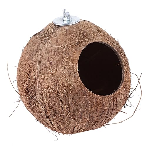 ORFOFE 1Stk Vogelnest die Critters Kleintier Birdcage vogeltränke käfig kokosschalen Hamsterspielzeug hängendes Kolibri- Haustierzubehör Spielzeuge Nest für kleine Haustiere Vogelhaus von ORFOFE