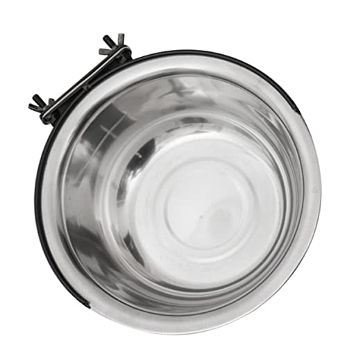 ORFOFE 1Stk Wassernapf für Tierfutter edelstahlschüsseln pet Bowl Coop-Tasse Wassernäpfe für Hundekisten Katze Hundebetten Hundekäfige Coop-Becher aus Edelstahl Futternapf für Papageien von ORFOFE