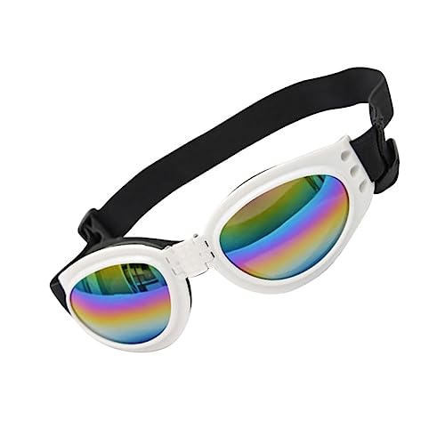 ORFOFE Modische Hundebrille Haustier- Uv-weiß Für Die Augenpflege von ORFOFE