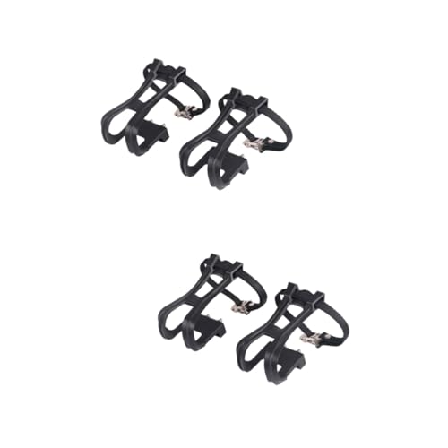 ORFOFE 2 Paar Pedal-zehenclip Radfahren Zehenriemen Für Fahrradpedale Siehe Fahrradzubehör Pedale Für Heimtrainer Zehenclips Und Riemen Für Fahrräder Sportlicher Zehenclip Rennrad Black von ORFOFE