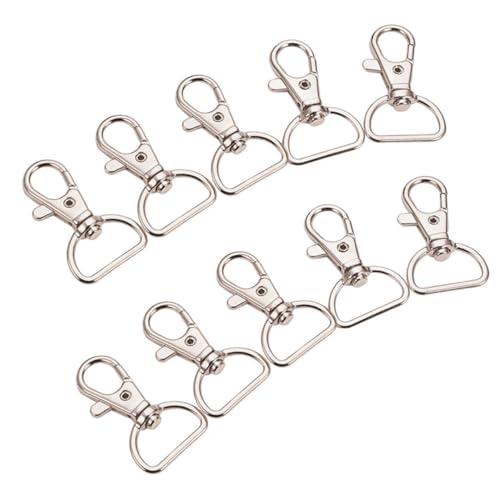 ORFOFE 20 Packungen Tag-Clip Für Handarbeit Leckerlibeutel Aus Silikon Kaninchenkäfig Drehbarer Haken Für Hund DIY-Tag-Clips Tag-Clip Für DIY Rotieren Zinklegierung Zubehör von ORFOFE