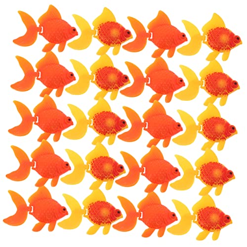 ORFOFE 20 Stück Simulation Fischfiguren Schwimmende Goldfischfiguren Aquarium Dekorative -dekore von ORFOFE