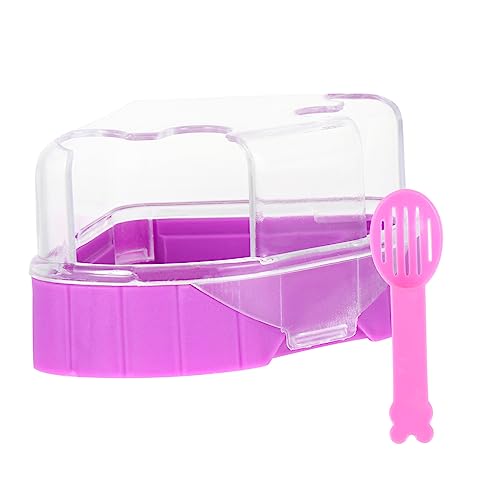 ORFOFE 2St Hamsterbad Hamster klo Hamster sandbad Hamster Grooming Spielzeug für Hamster Kleintier badehaus Haustier Badewanne Badezimmer für kleine Tierkäfige kleines Tierbad Plastik von ORFOFE