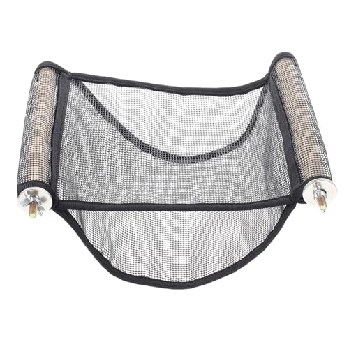 ORFOFE 2st Hamster Atmungsaktive Aufhängung Hasenspielzeug Hängematte Hamster Chinchilla-Spielzeug Etagenbett Meerschweinchen Meerschweinchen-hängematte Kaninchen-hängematte Black Nylon von ORFOFE