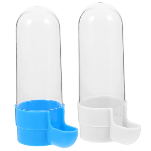 ORFOFE 4 Stück Vogeltrinker Automatische Taubenfütterung Vogelkäfig Flaschenhalter Kleintierwasser Futterstelle Für Kaninchen Trinkbecher Für Haustiere Wasserspender Für Vögel Tasse PVC von ORFOFE