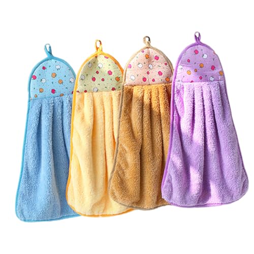 ORFOFE 4 Stück schnell trocknende Decke haustierdecke pet Supplies Dog Towel Waschtuch Bath Towels Badeschlappen Hund Badetuch Reise Badetuch Babybadetuch Handtuch Badetuch für Haustiere von ORFOFE