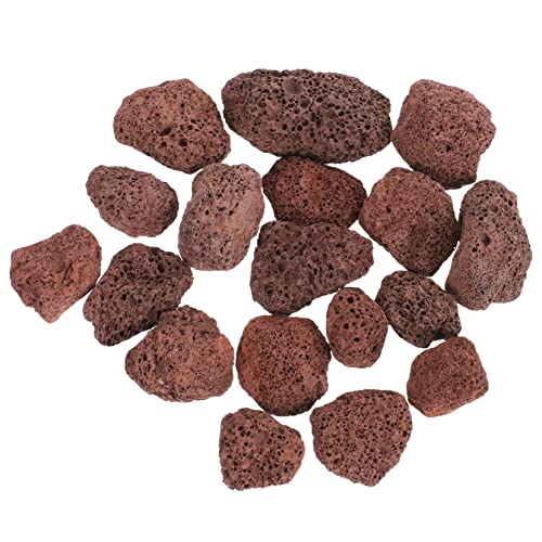 ORFOFE 450g Vulkansteine Für Aquarien Filtermaterial Für Aquariengestaltung 3 Große Steine Ideales Aquarium Zubehör Zur Wasserreinigung Und Dekoration von ORFOFE