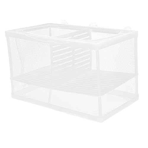 ORFOFE Aquarium Fischnetz mit Trennwand und Saugnäpfen Großes Zuchtbecken für Fischaufzucht Polyesternetz und Kunststoffrahmen für Schonung Aggressiver und Schwacher ORFOFE Aquarium Fischnetz mit Trennwand und Saugnäpfen Großes Zuchtbecken für Fischaufzucht Polyesternetz und Kunststoffrahmen für Schonung Aggressiver und Schwacher von ORFOFE