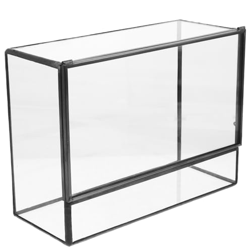 ORFOFE Box Micro Landscape Container Winziges Terrarium Glas Terrarium Container Zinn DIY Terrarium von ORFOFE