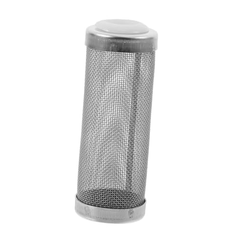 ORFOFE Edelstahl Aquarium Vorfilter Schutzgitter Für 16mm Schlauch Aquarienfilter Abdeckung Für Fische Und Garnelen Rostfreier Metallfilter Für Fischbehälter Langlebiger Schutz Für von ORFOFE