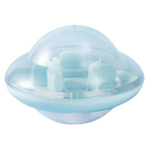 ORFOFE Pet Slow Feeding Ball Interaktives UFO-förmiges Futterspielzeug Für Katzen Langsames Fressen Blauer Futterspender Fördert Gesunde Essgewohnheiten ORFOFE Pet Slow Feeding Ball Interaktives UFO-förmiges Futterspielzeug Für Katzen Langsames Fressen Blauer Futterspender Fördert Gesunde Essgewohnheiten von ORFOFE