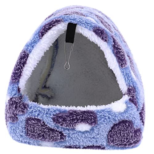 ORFOFE Hängematte für Hamster hamsterbett haustierbett pet Bed Käfige für Kleintiere Haustier-Rattenhängematte Schlafsack Bett für kleine Haustiere mit Aufhänger Einstreu für Zwerghamster von ORFOFE