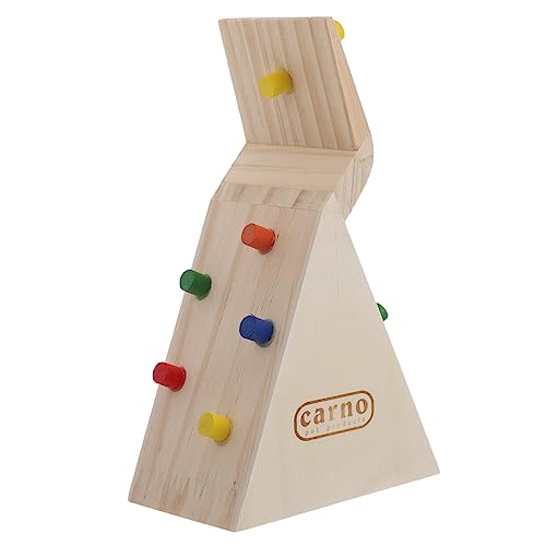 ORFOFE Hamster Kletter Spielzeug Kletterspielzeug für Hamster Hamsterhütte Chinchilla-Zubehör hamsterkäfig zubehör Hamster zubehör für den käfig Hamster Kletterhaus Hamsterhaus aus Holz von ORFOFE