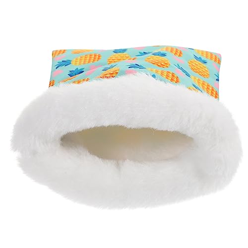 ORFOFE Hamster Schlafsack Warmes Hamsterbett Meerschweinchen Schlafbett Hamster Winterversteck Hamster Baumwollbett Hamster Schlafbeutel Rattenbett Hamster Baumwollversteck von ORFOFE