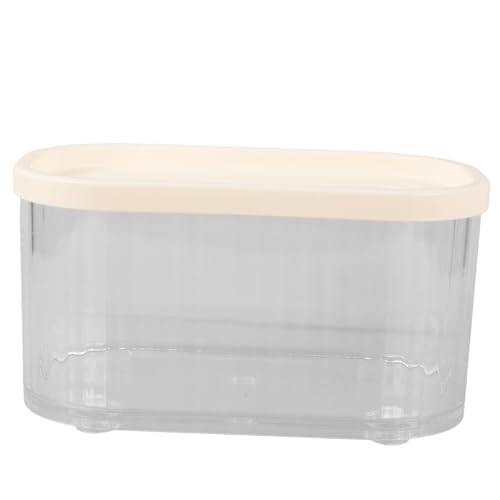 ORFOFE Hamsterbad Transparente Hamsterbetten Hamsterbehälter Zwergbadewanne Kleintierlebensraum Rennmaus Toilette Lebewesen Badezimmer Bett Für Kleintiere Hamster-badewannen-Toilette P.s von ORFOFE