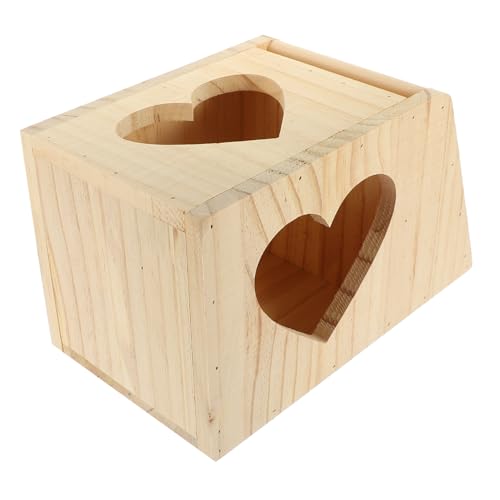 ORFOFE Hase Heu Feeder für Kaninchen Meerschweinchen Holz Doppel Grid Lebensmittel Feeder Spielen Spielzeug von ORFOFE