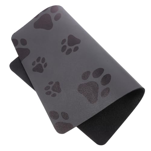 ORFOFE Haustier Tischset Saugfähige Haustier Futtermatte Hunde Wassernapf Matte Futtermatte Für Katzennäpfe Katzenfutter Matte Hundefutter Matte Tierfutter Matte Kleine von ORFOFE