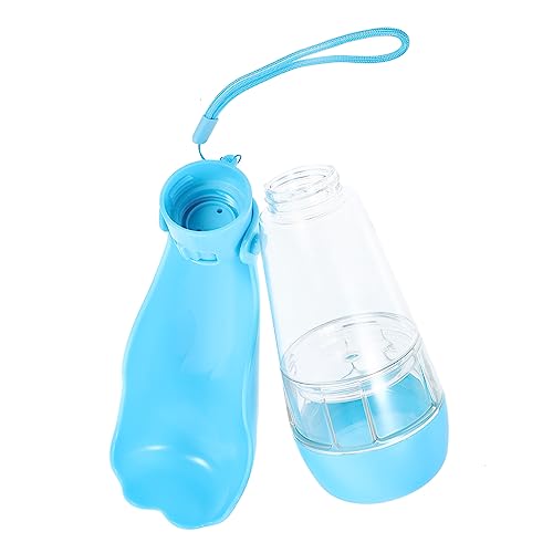 ORFOFE Haustierbecher Hundefutterflasche Hundewasserspender Outdoor Hundeflasche Hundetrinkflasche Haustierwasserflasche Haustierflasche Tierfutterspender Hundewasserflasche von ORFOFE