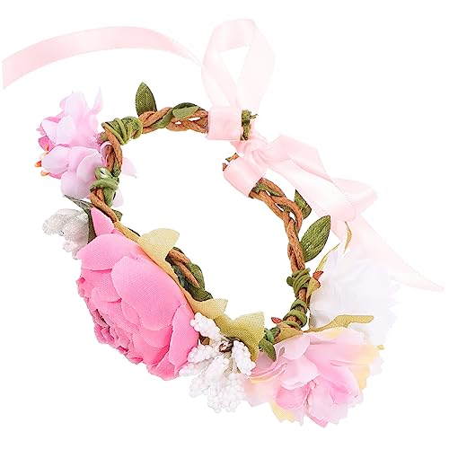 ORFOFE Haustierhalsband des Katzenhalsbandes verstellbares hundehalsband Hund Blumen hundezubehör Dog Accessories hundehalsband dekor Blumenhalsband für Stoff von ORFOFE