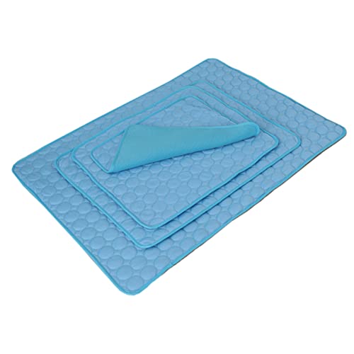 ORFOFE Haustiermatte Haustier-Sommermatte Hund Sommermatte kleine Tierdecke hundebetten kühlpads Haustierunterlage Sommerkühlmatte für Haustiere gemütlich Sommer pad Tagesdecke Kühlkissen von ORFOFE