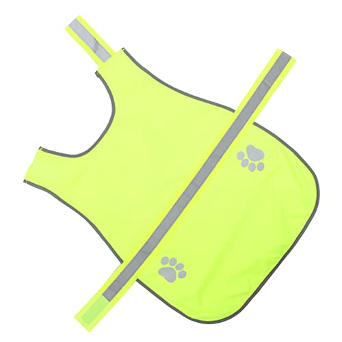 ORFOFE Reflektorweste Geschirr Hundeweste reflektierende Hundeweste Haustierweste atmungsaktives Mesh Hundeweste Mantel Oxford-Stoff bequemes Geschirr von ORFOFE