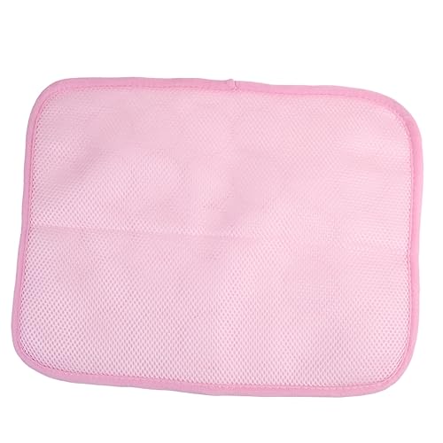 ORFOFE Leichte Haustier-Kühlmatte für Hunde und Katzen Sommermatte Eismatte Komfort 40 x 30 Rosa von ORFOFE