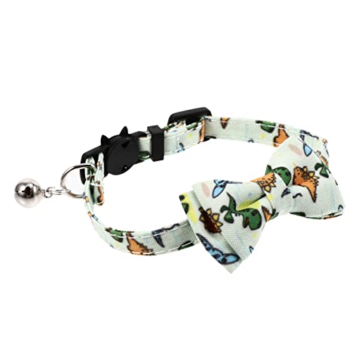 ORFOFE Katzenhalsband Kitten Katze zubehör Bowtie individuelle Katzenhalsbänder Hundehalsband für Welpen Haustier Glockenhalsband für Pet- -Kette Krawatte binden Nylon von ORFOFE