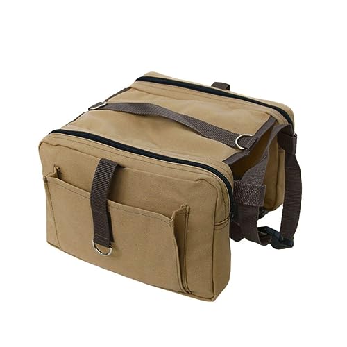 ORFOFE Travelling Pets Tote Haustier Hund Camping Rucksack Tragbarer Hunderucksack Taschen für Snacks und das Nötigste von ORFOFE