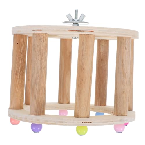 ORFOFE Papageien-sitzstangen Für Große Vögel, Kleine Größe, Langeweile-Spielzeug, Vogel-sitzstangen-ständer, Papageien-drehringe, Rad-Spielzeug, Vogel-sitzstangen, Papageien-Spielzeug, von ORFOFE