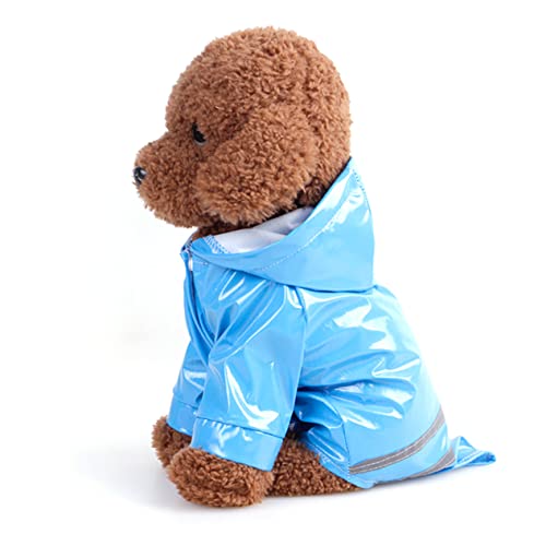 ORFOFE Regenjacke für Haustiere Hund Poncho-Regenmantel Welpe Dog rain Jacket Dog Regenmantel wimperntusche Regenmantel für Haustiere Haustier Regen Slicker Frühlings- und Sommerkleidung von ORFOFE