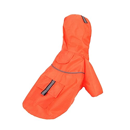 ORFOFE Regenmantel Für Hund Kleiner Hund Regenmantel Hunderegenmantel Mit Beinen Haustier Hund Regenmantel Regenponcho Für Hunde Katzenregenmantel Frühlings- Und Sommerkleidung Windjacke von ORFOFE